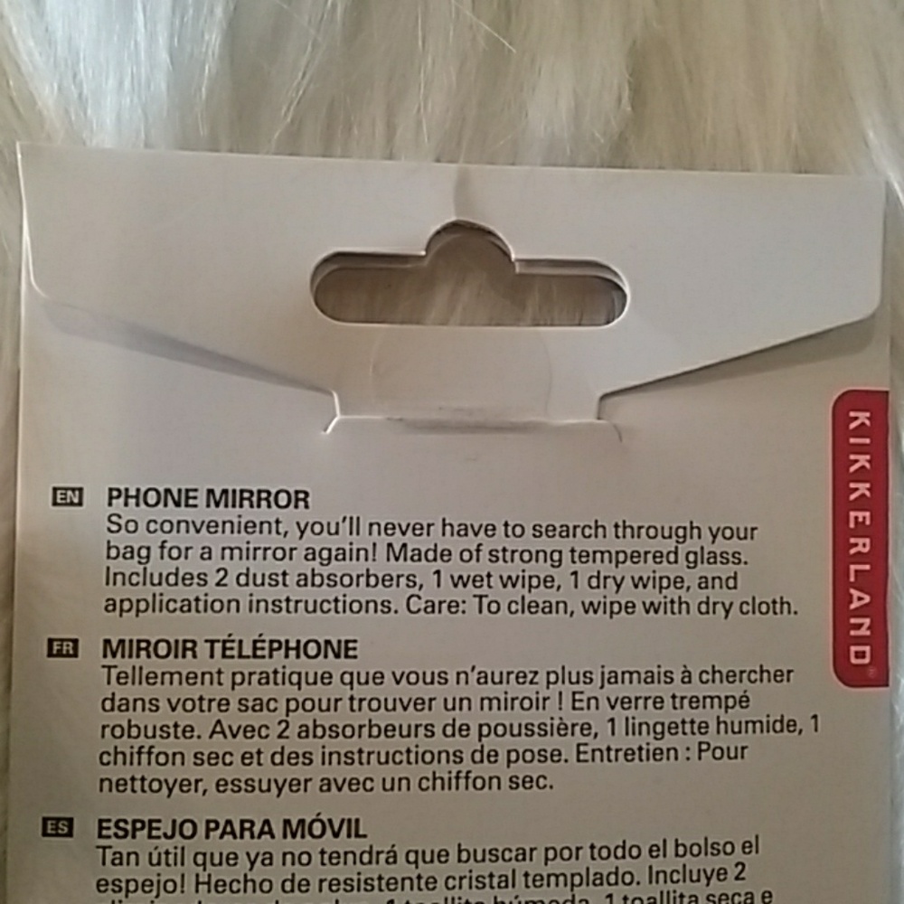 Phone Mirror - Silver - Picture 2 of 3